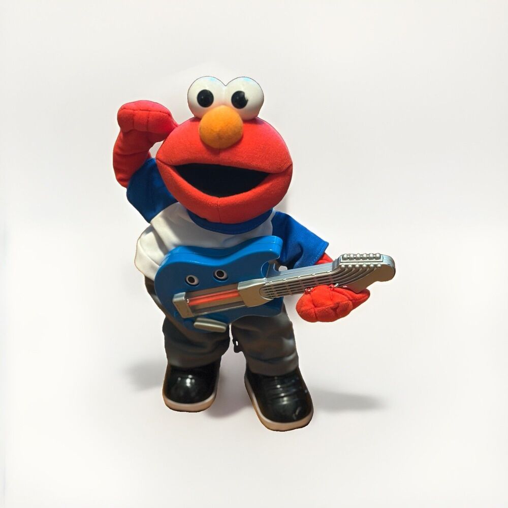 Rockin' Guitar Elmo, Full Working Tested Condition, English! Super Rare! Y2K